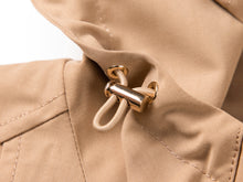 hooded trench coat | Beige