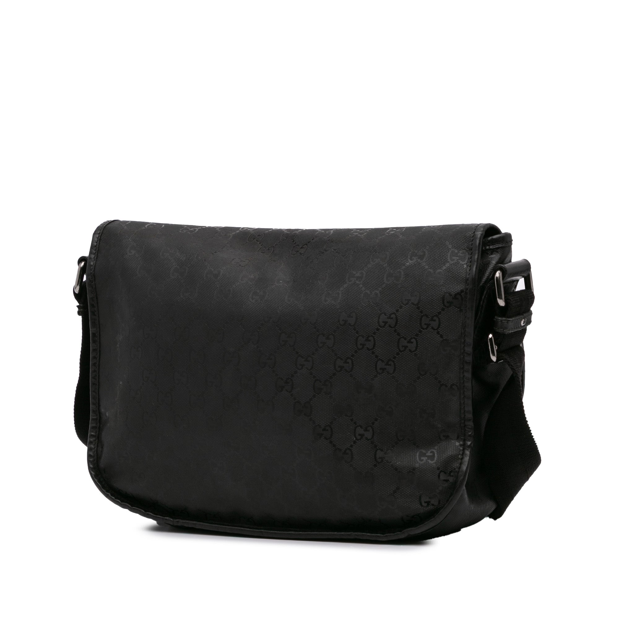 Gucci | Pre-Owned GG Imprime Crossbody | Black