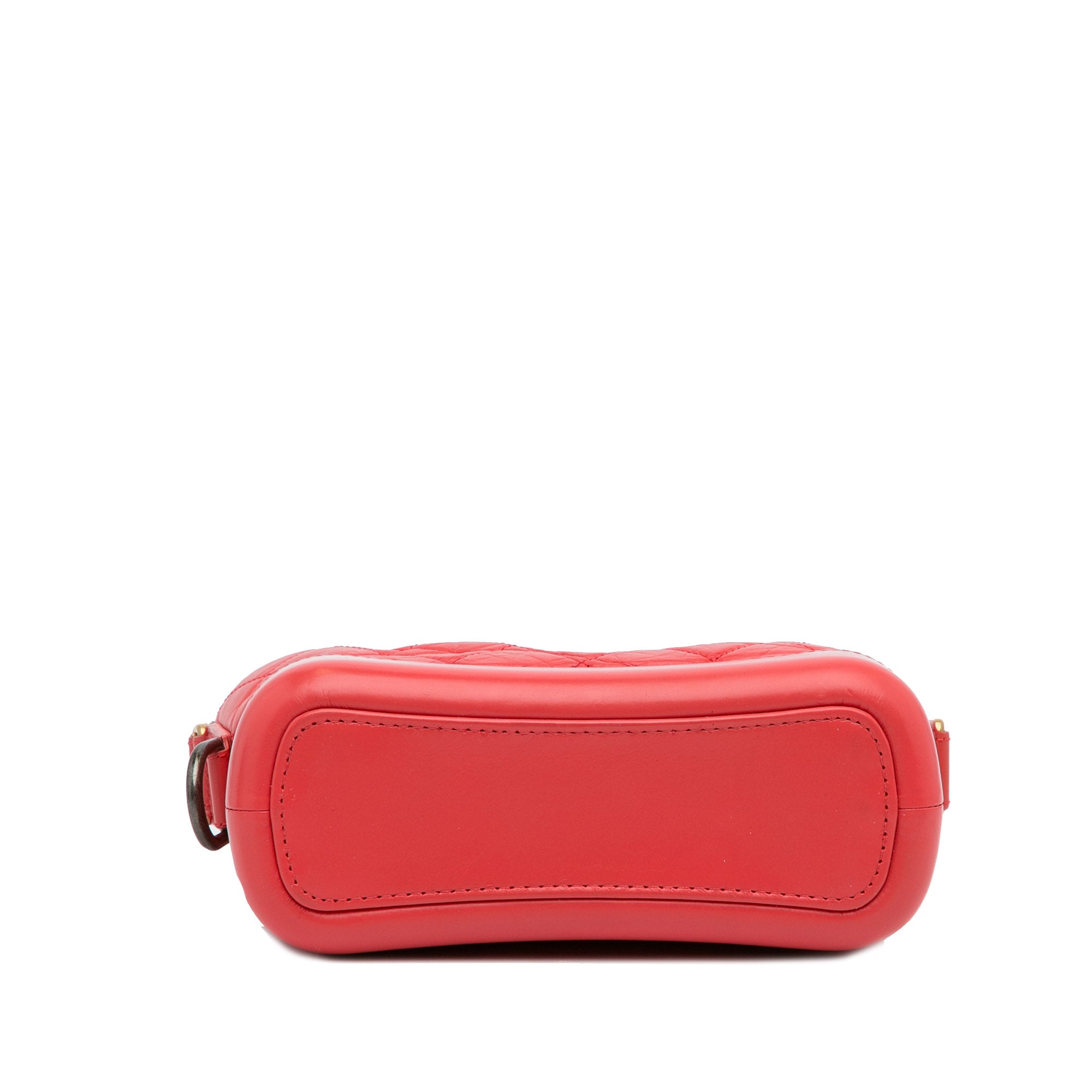 Chanel | Pre-Owned Small Chevron Lambskin Gabrielle Crossbody - I | Red