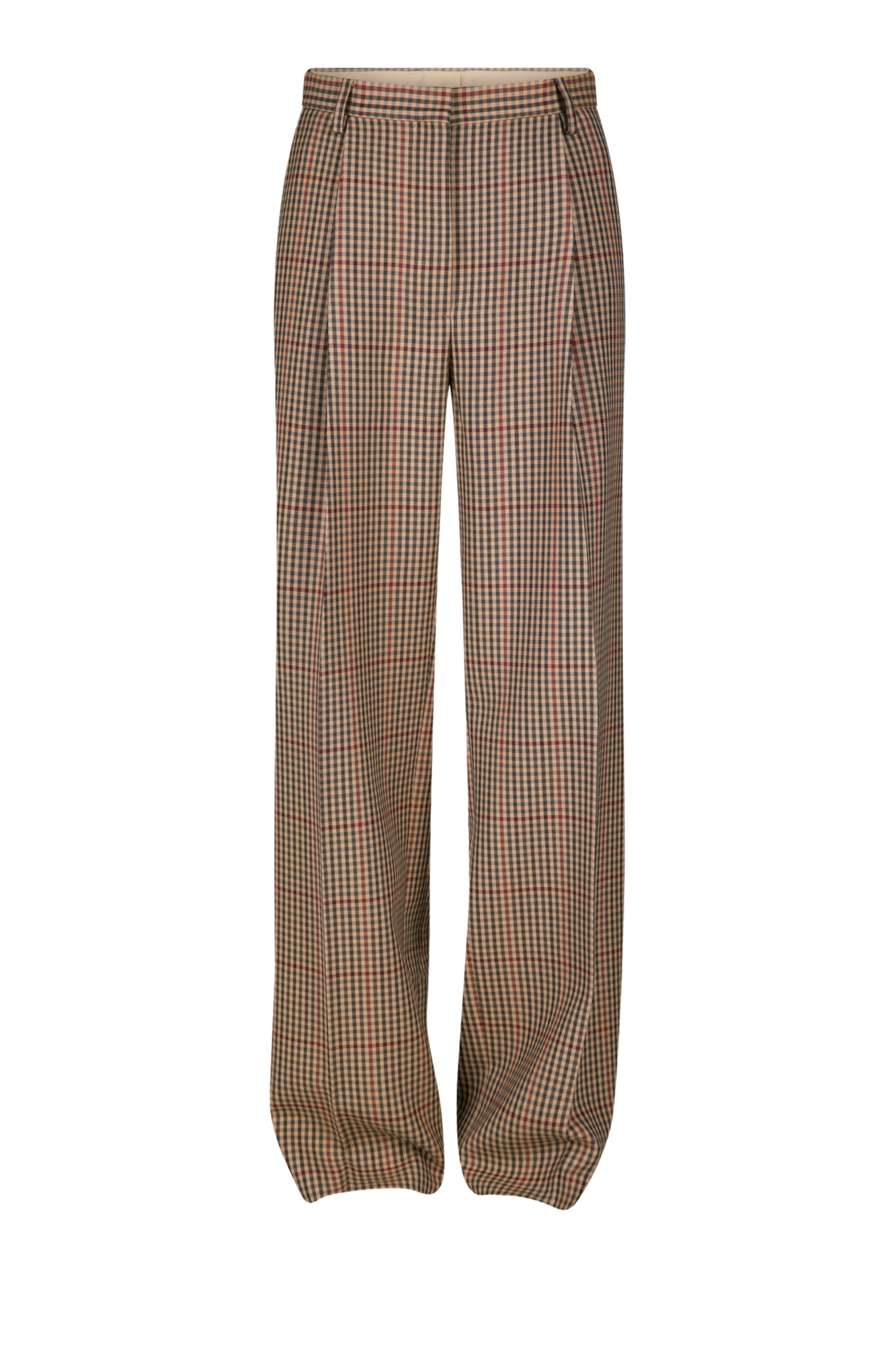 DRIES VAN NOTEN Porter Plaid Pants