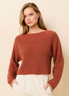 Meg Sweater Spice - Solid & Striped