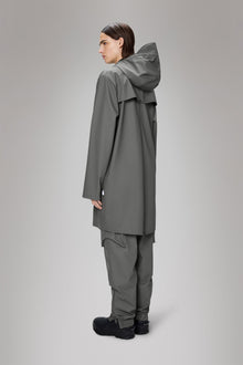 RAINS Long Jacket Grey Jacket
