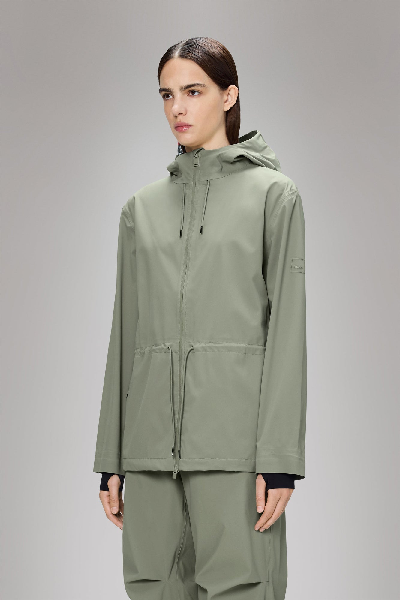 RAINS Suva Hardshell String W Jacket Drift Jacket