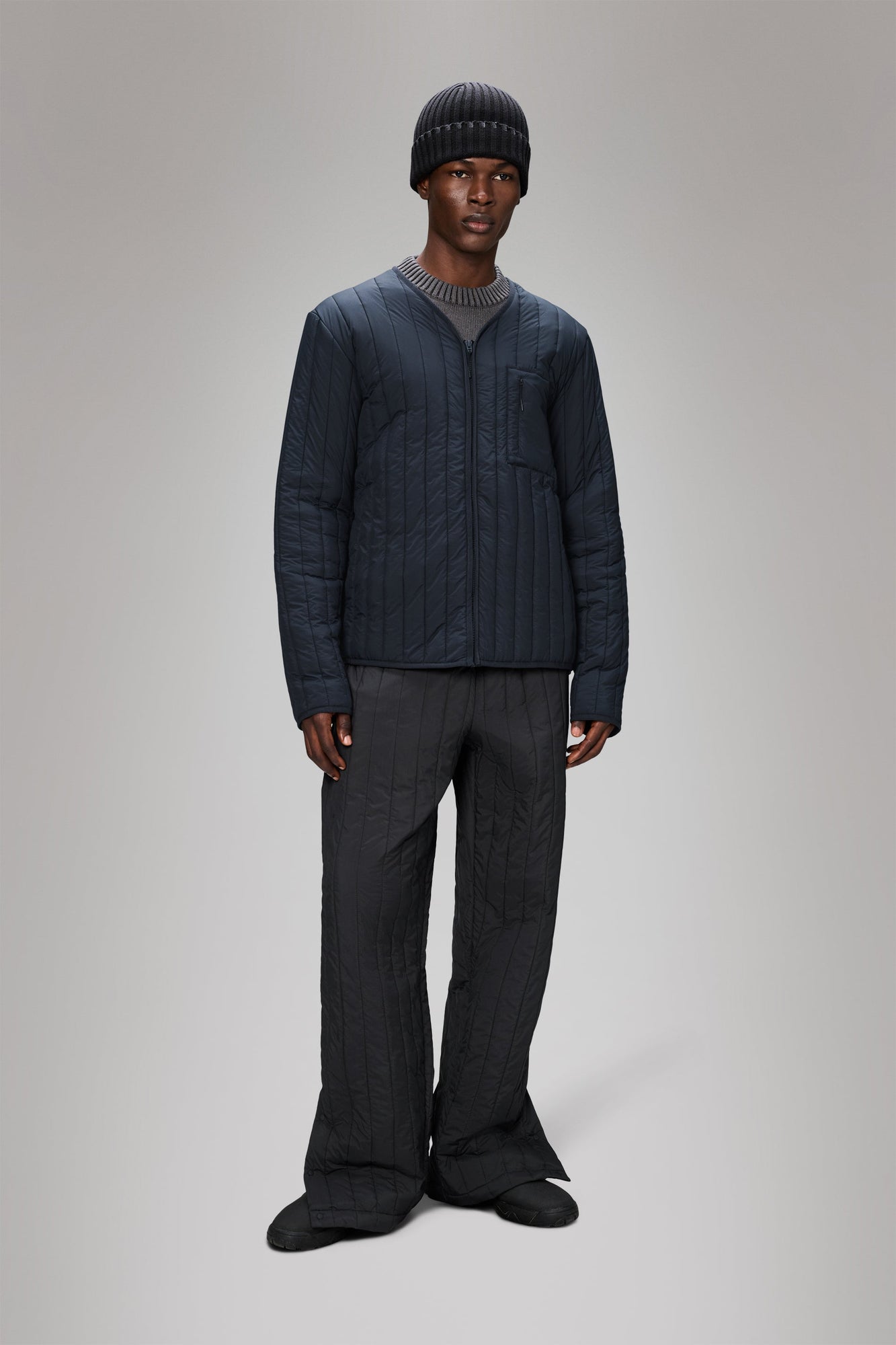 RAINS Banja Liner Jacket Navy Jacket