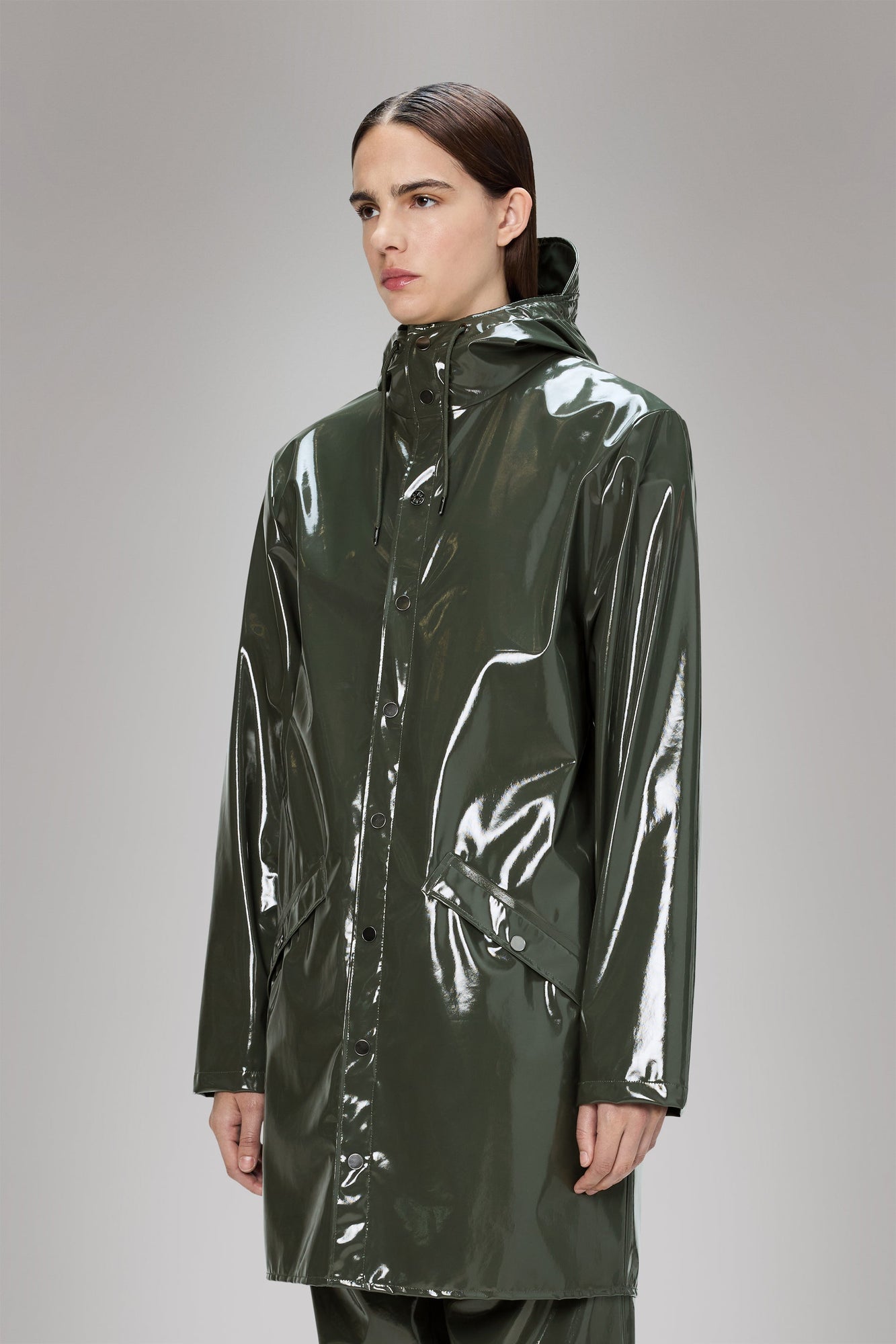 RAINS Long Jacket Swamp Jacket