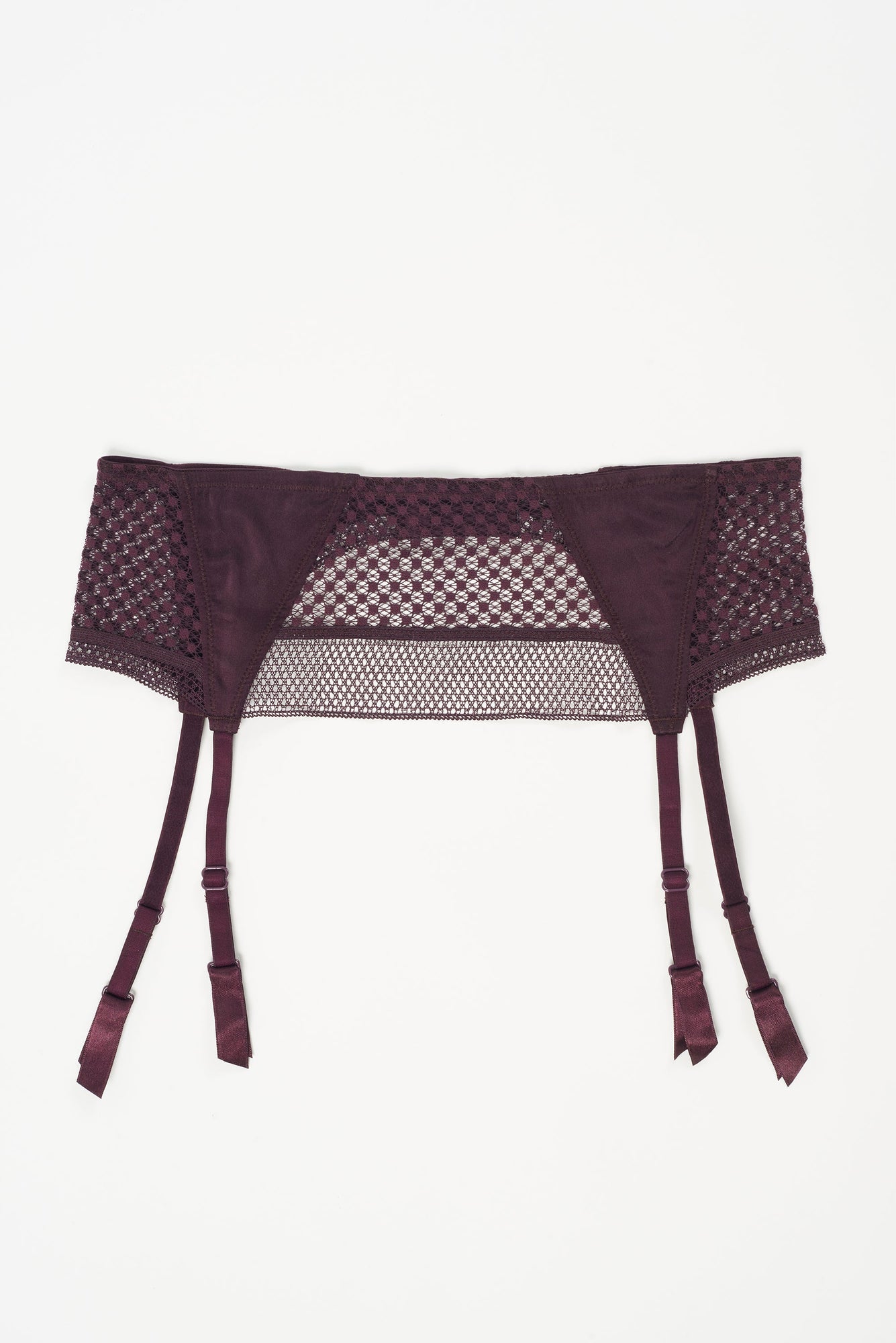 Bella Garter Belt | Deep Purple