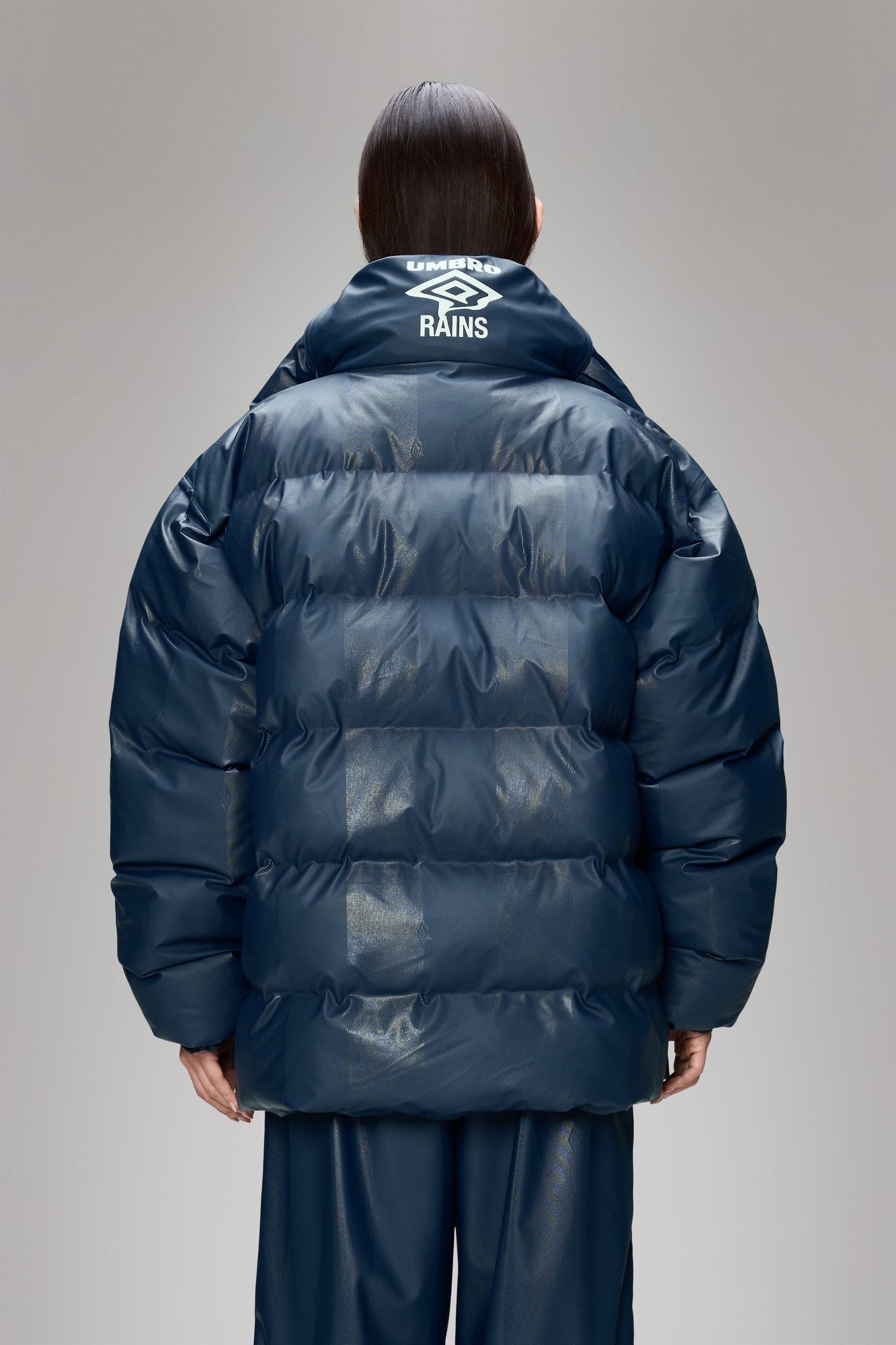 Rains Rains x Umbro Puffer Fan Jacket Major Blue Jacket
