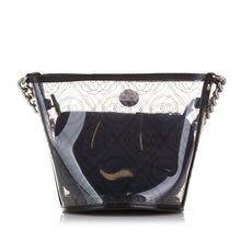 Chanel | Pre-Owned Crumpled Calfskin PVC Camellia Bucket - I | Black