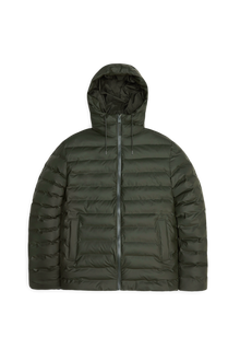 Rains Lohja Puffer Jacket Green Jacket