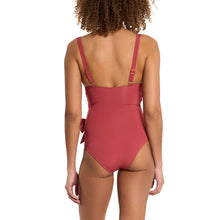 Swim Wrap One Piece | Sunbaked (Red)