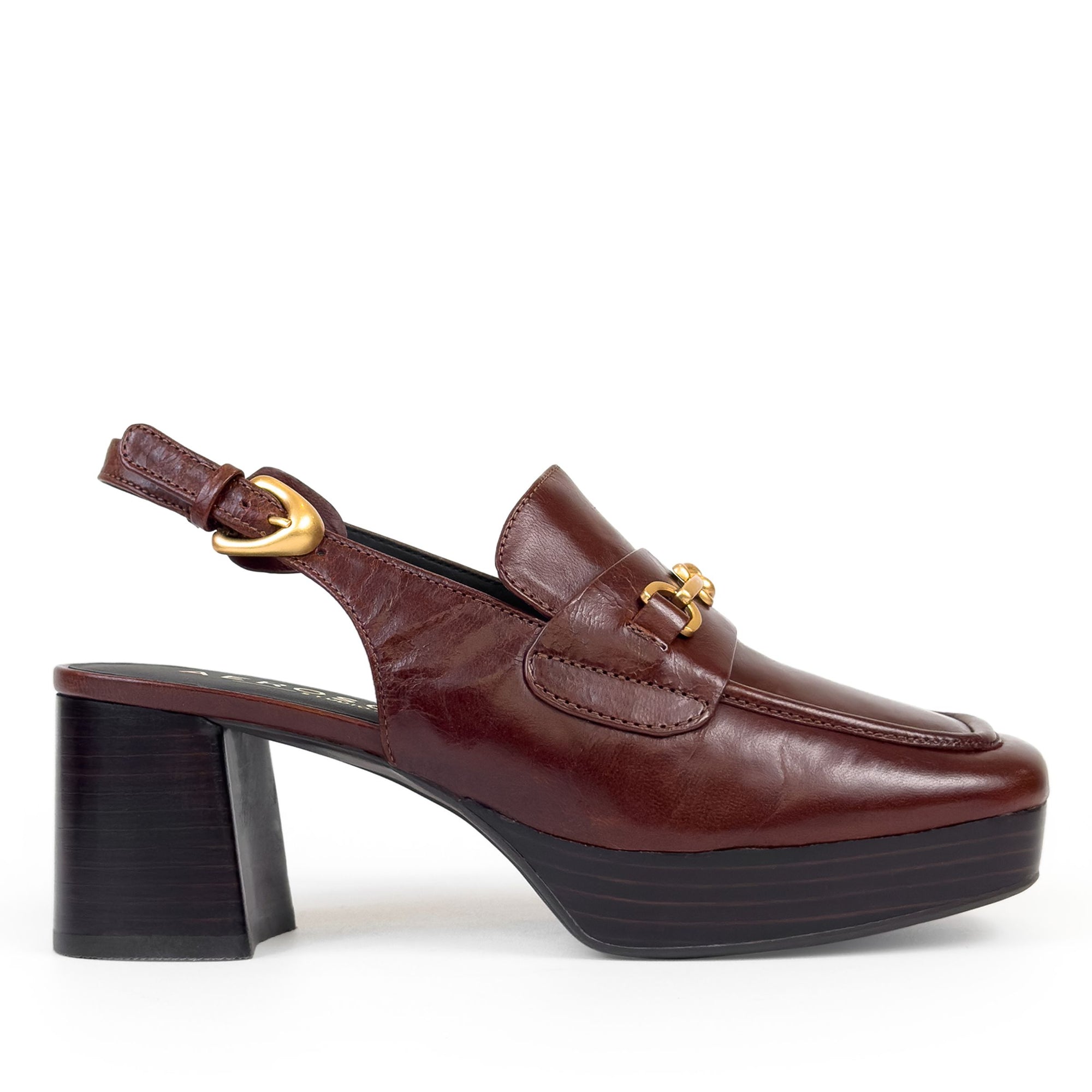 Sorin Dress Slingback | Sequoia Glazed Distress Kid Skin