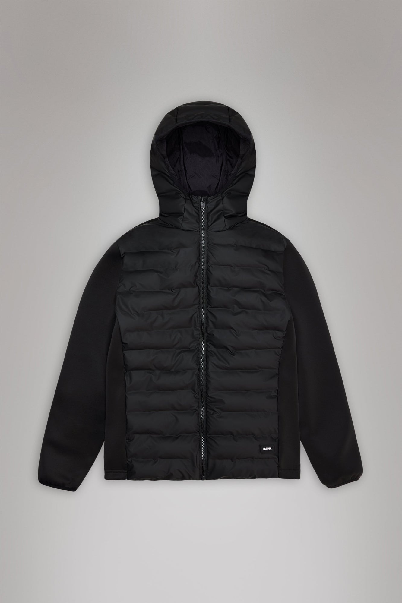 RAINS Safi Fleece Hybrid Jacket Black Jacket