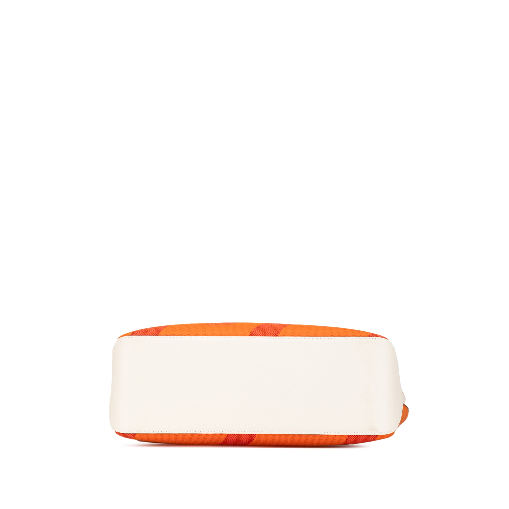 Hermes | Pre-Owned Toile H and Swift Cabas H en Biais 40 | Orange