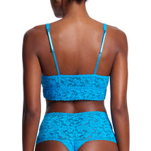 Vneck Retro Bralette | Ocean Eyes Blue