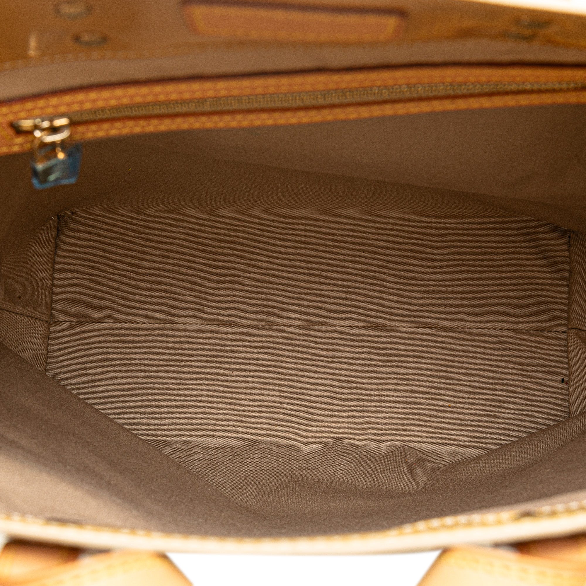 Louis Vuitton | Pre-Owned Monogram Vernis Reade MM | Brown/Beige