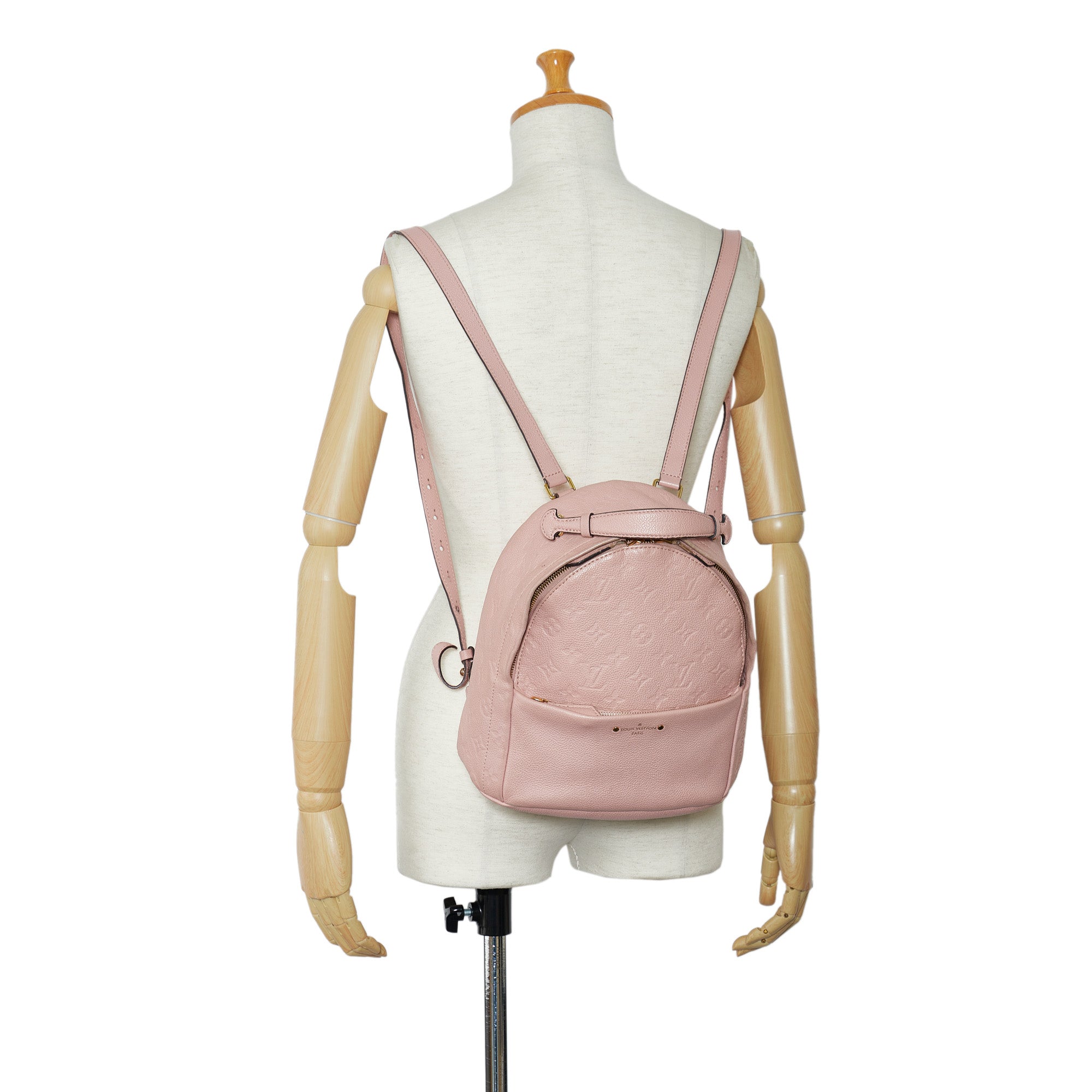 Louis Vuitton | Pre-Owned Monogram Empreinte Sorbonne | Pink/Light Pink