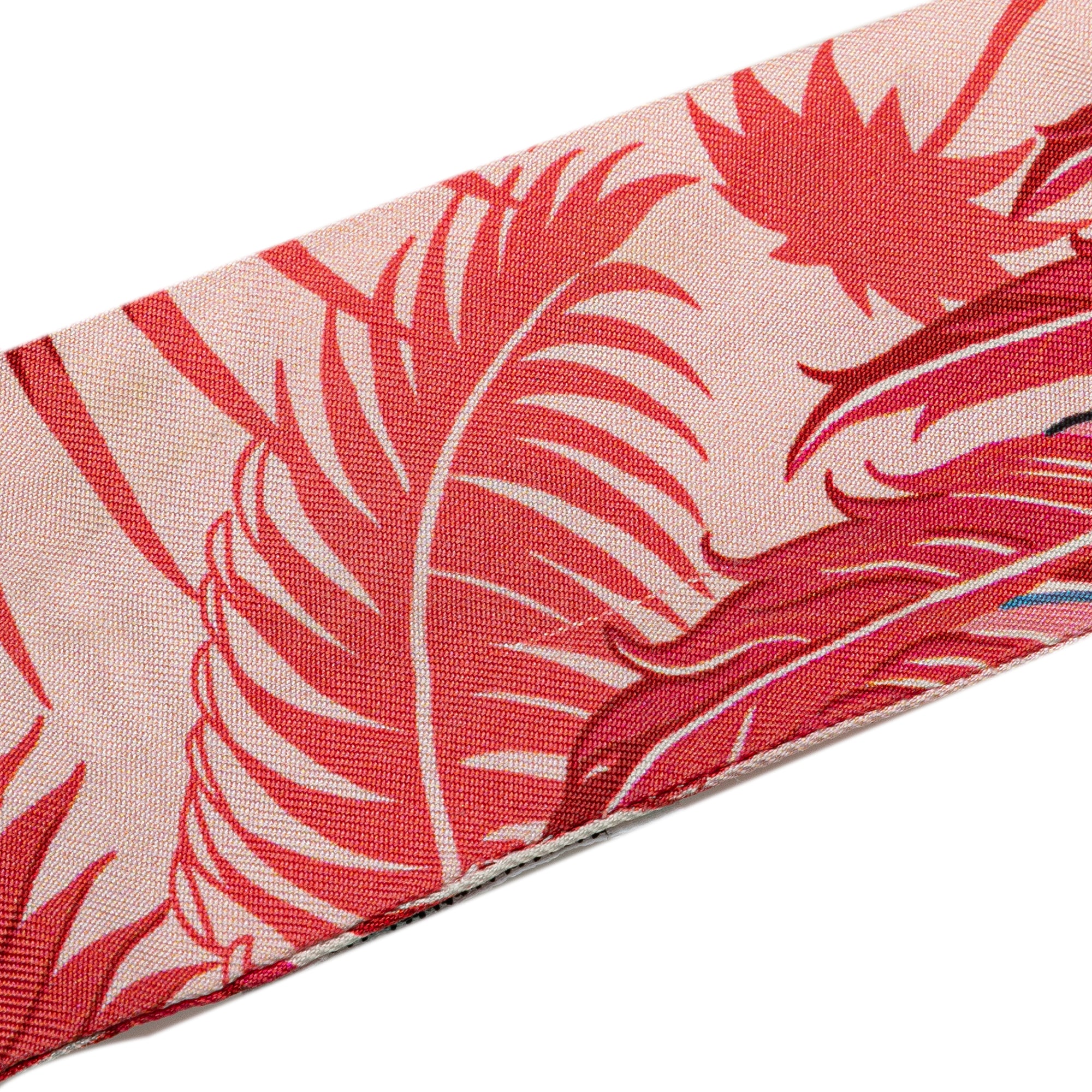 Hermes | Pre-Owned Mythiques Phoenix Coloriages Silk Twilly Scarf | Pink