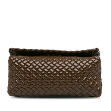 Bottega Veneta | Pre-Owned Intrecciato Patent Patti | Brown/Dark Brown