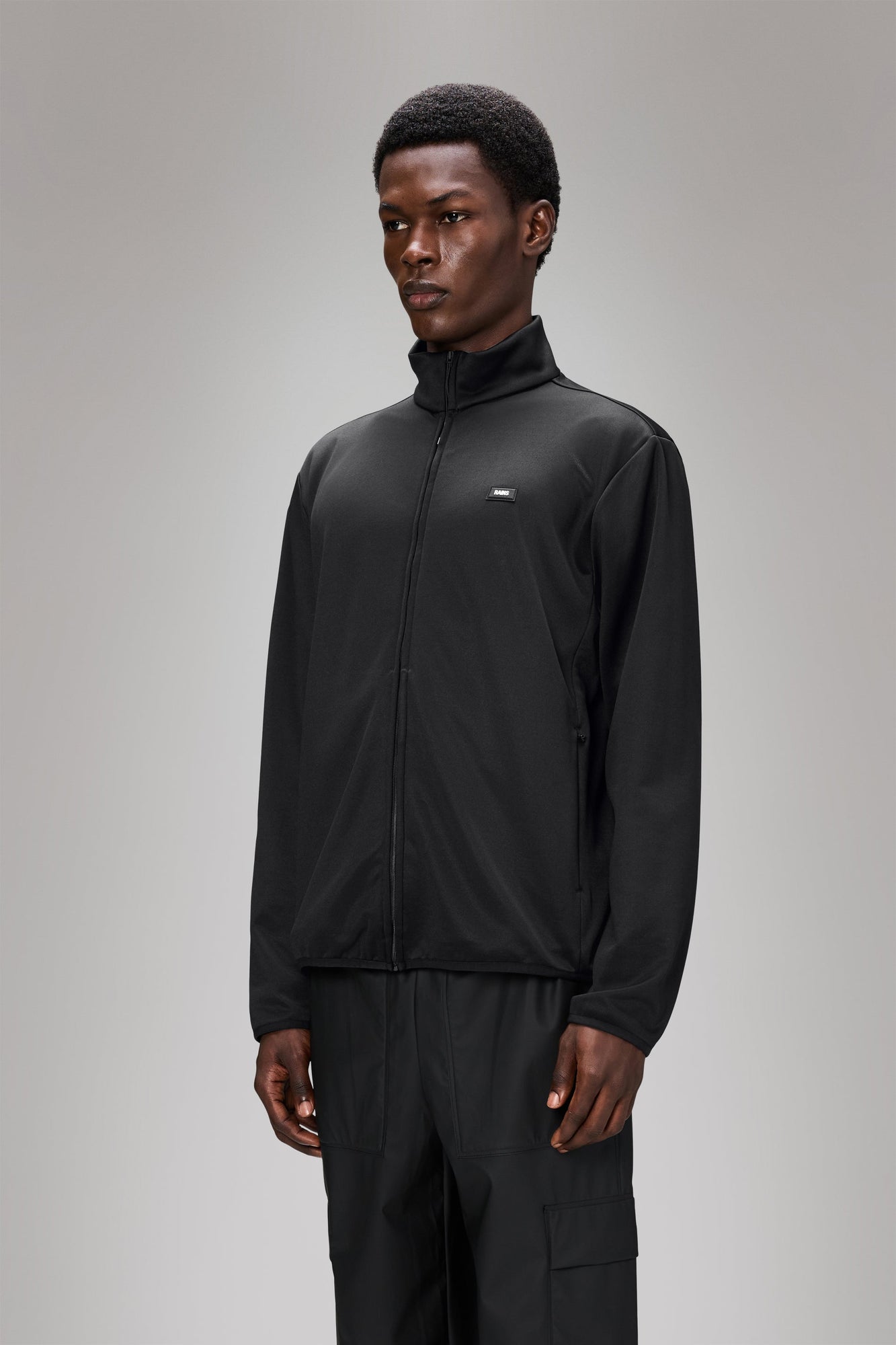 RAINS Sintra Fleece Jacket Black Jacket