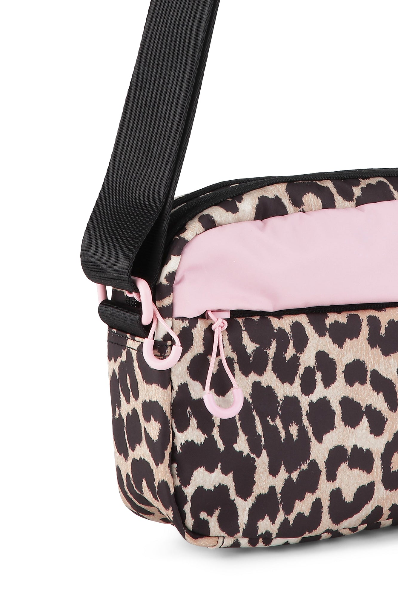 Recycled Tech Festival Bag | Leopard/White