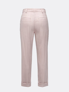 Straight Leg Pants | Pink