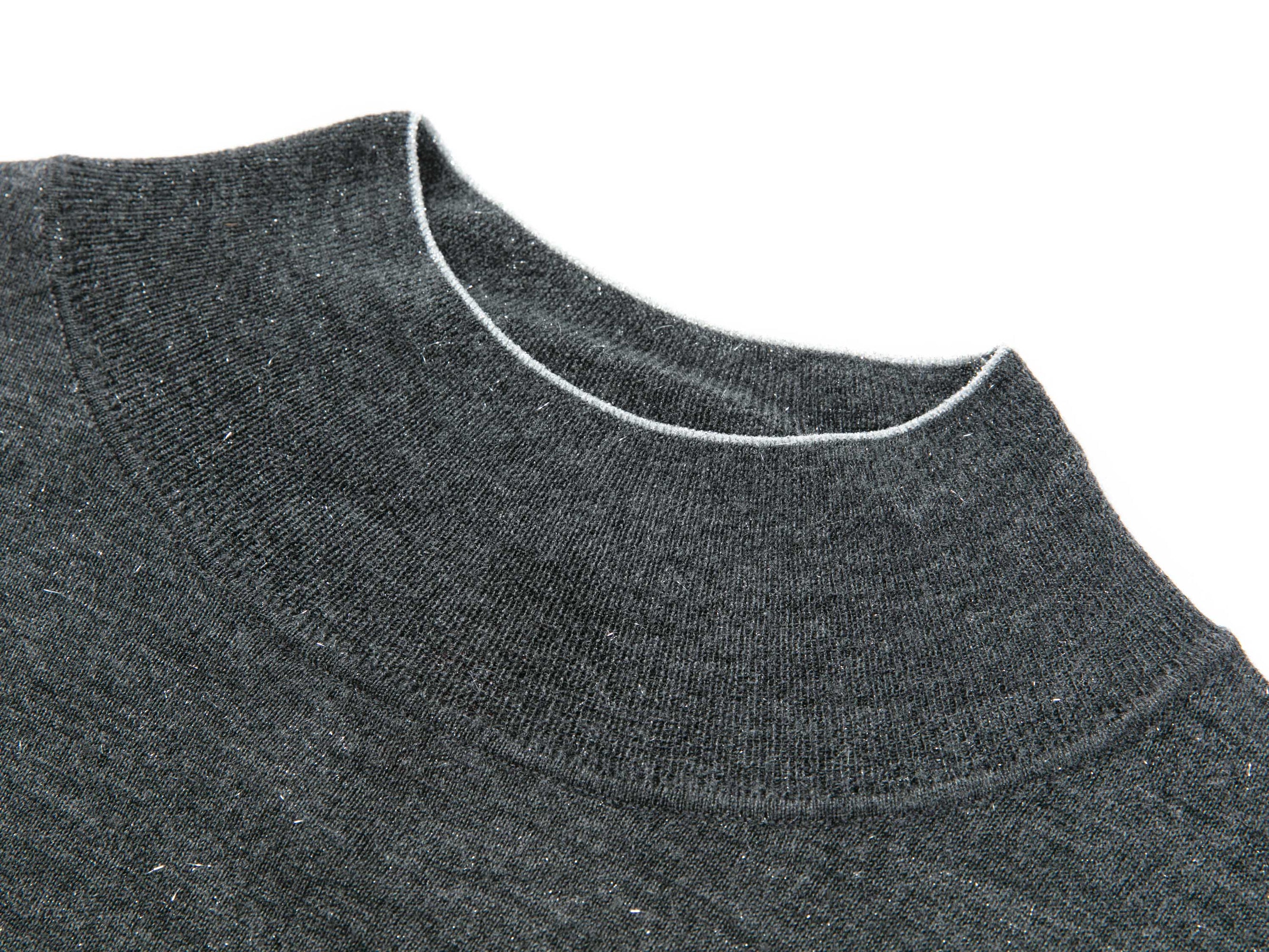 Turtleneck Sweater | Grey