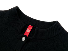 Airy-Light Cashmere Cardigan | Black