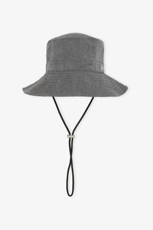 Fisherman Bucket Hat - Denim | Black