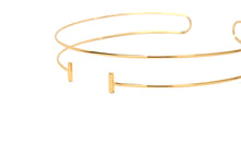 Bar Slip-On Choker | 18K Rose Gold-Plated