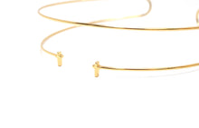 Cross Slip-On Choker - Markdown 1162 | 18K Rose Gold-Plated