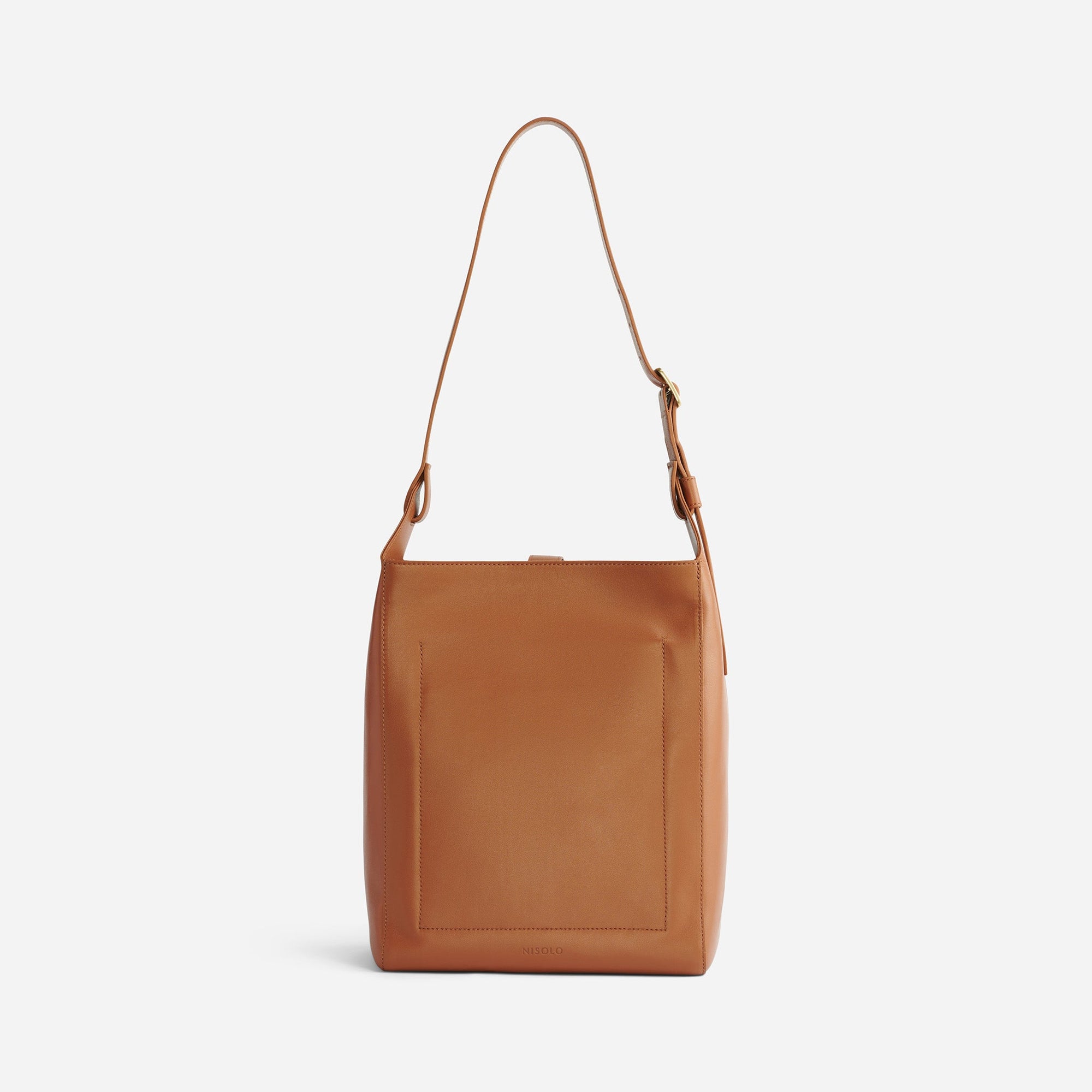 Unisex | Cecilia Go-To Shoulder Bag | Caramel