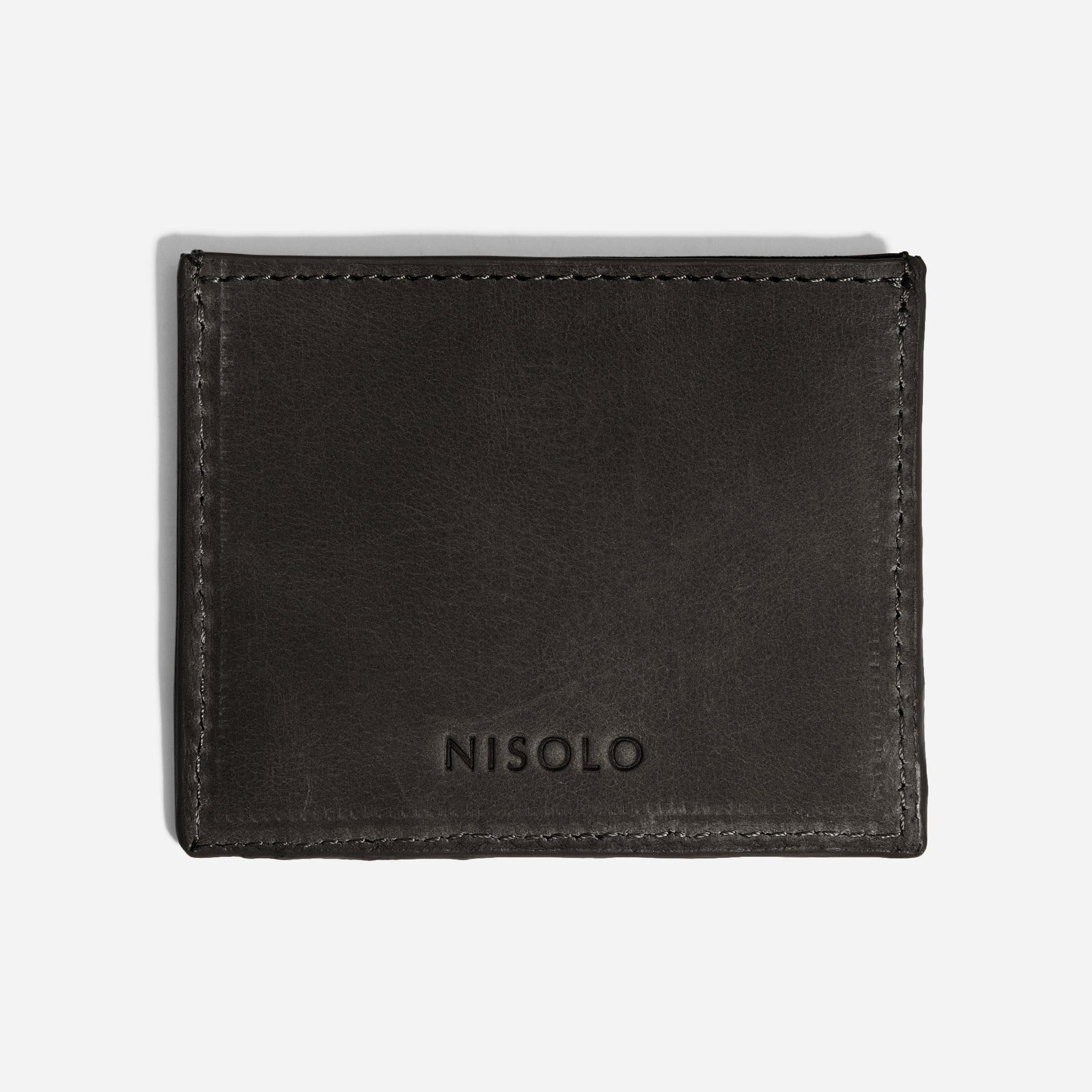 Unisex | Woven Card Holder | Black