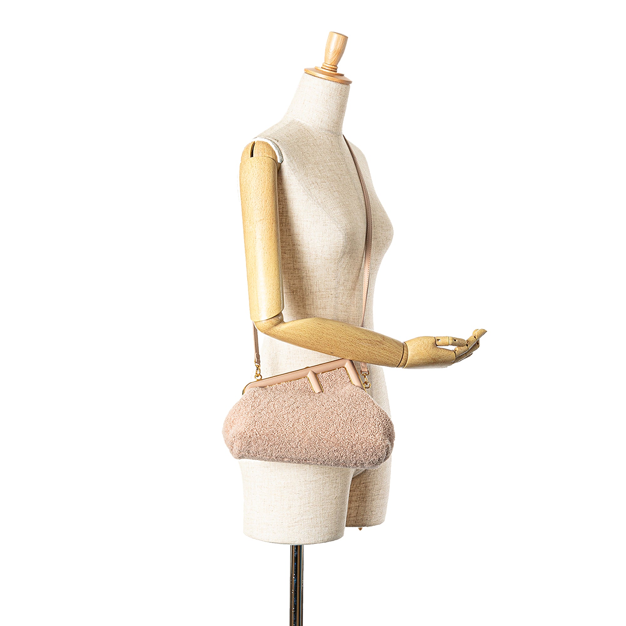 Fendi | Pre-Owned Small Shearling First | Pink