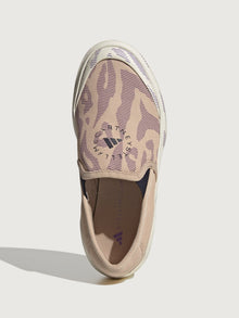 Adidas By Stella Mccartney | Asmc Court Slip On Reg Cotton | Ginger/Deep Lilac/Legend Ink