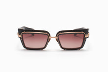 Womens | Admirable Sunglass | Matte Black - Rose Gold | Rose Gradient Polarized