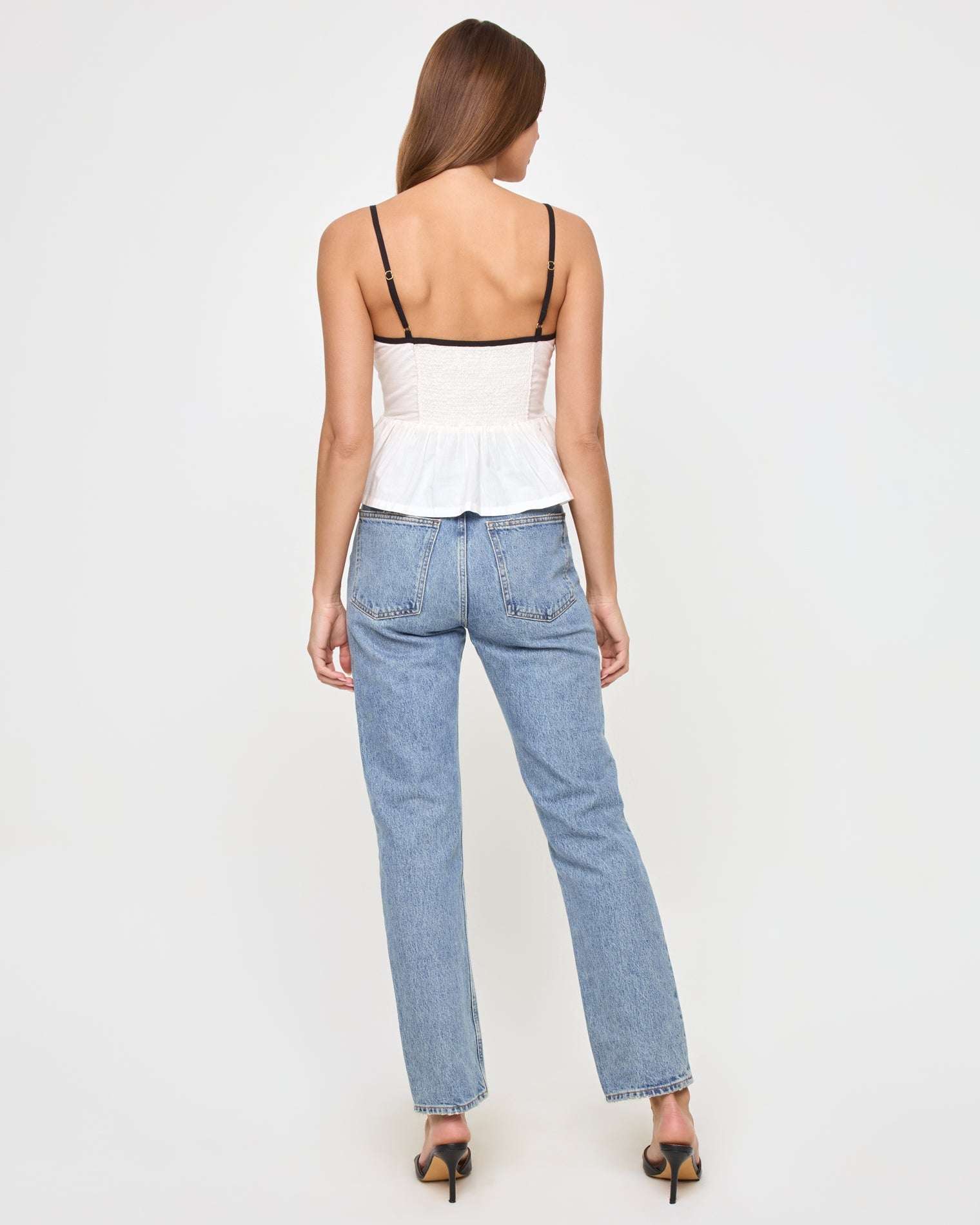 Agnes Top | Cream-Black