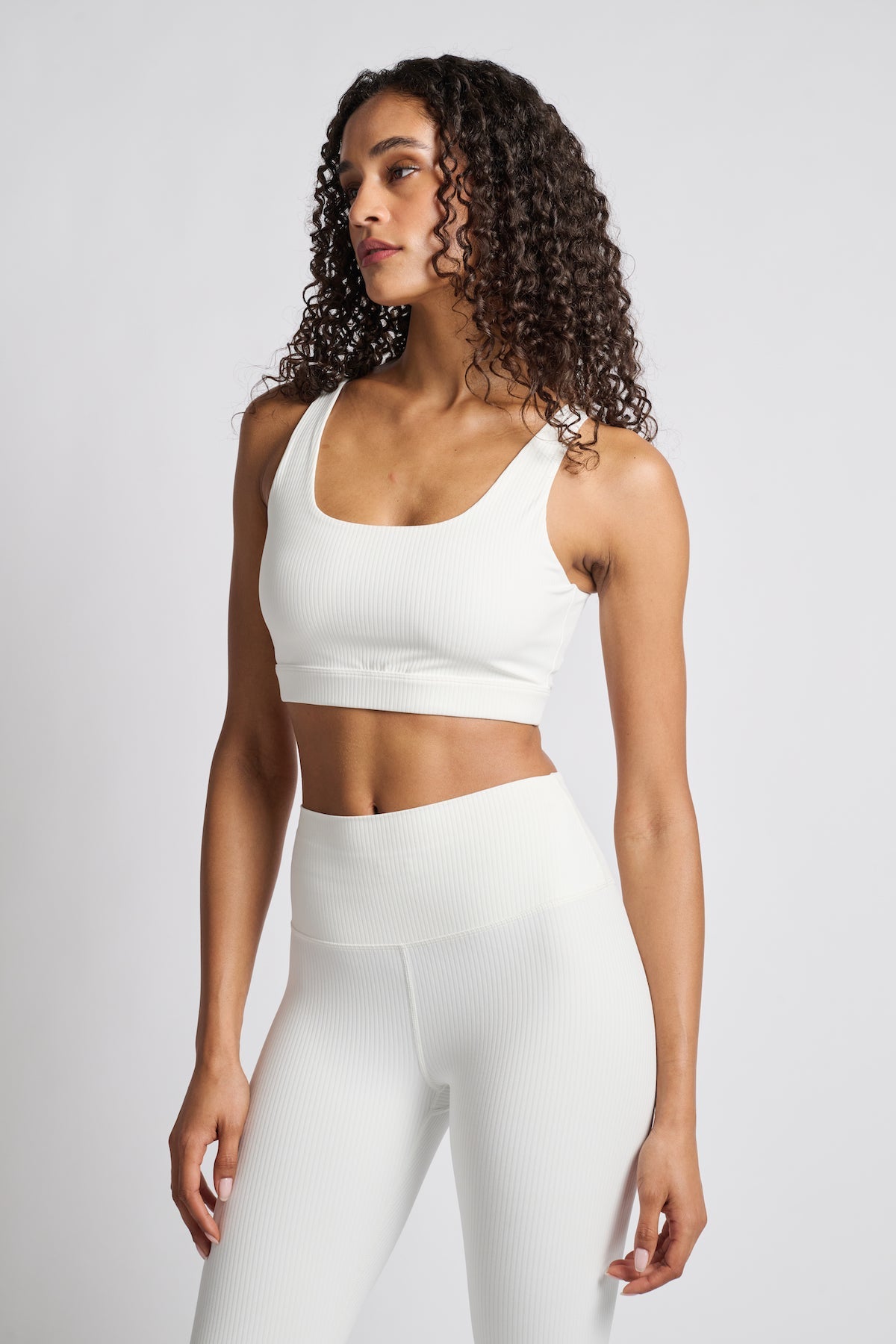 Splits59 | Airweight Rib Bra | White