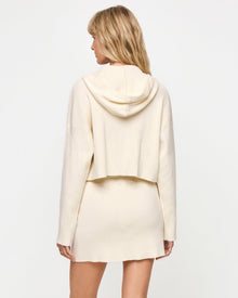 Jet Set Hoodie | Cream