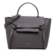 Celine | Pre-Owned Micro Grained Calfskin Belt Bag | Gray