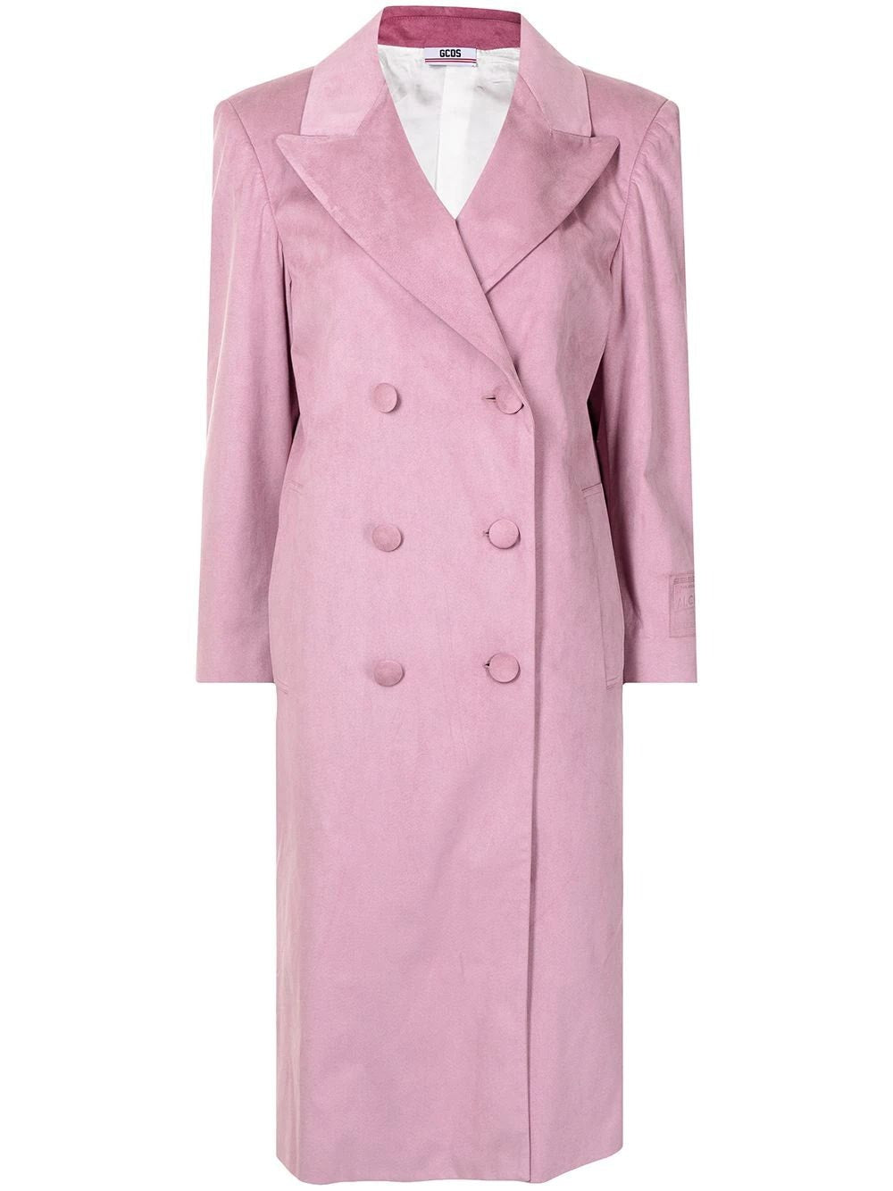 GCDS | Man Fit Long Coat Lavender