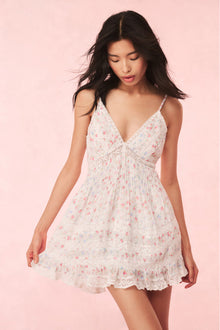 Alonna Cotton Floral Mini Dress | Confetti Bloom