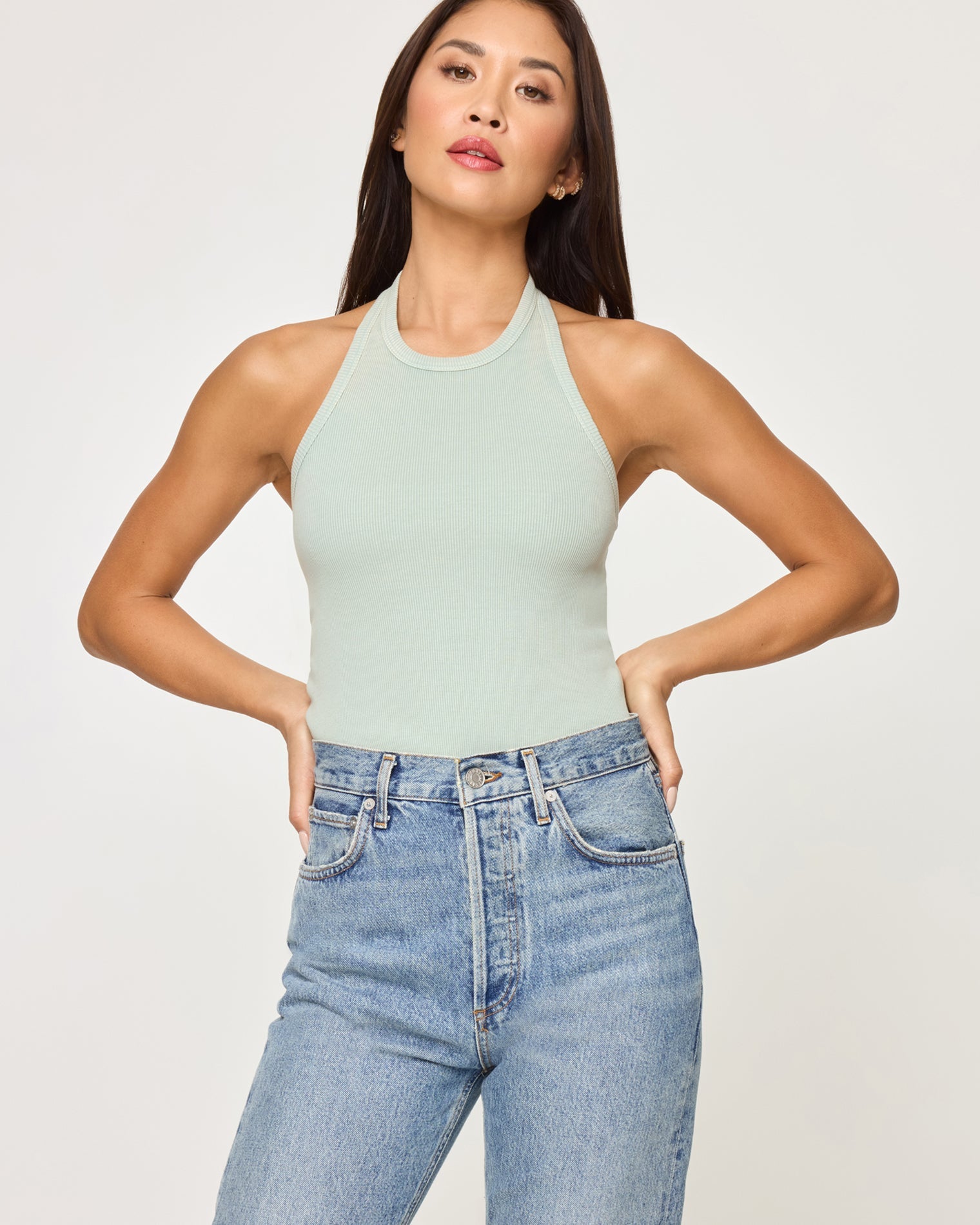 Alyx Halter Tank | Mineral