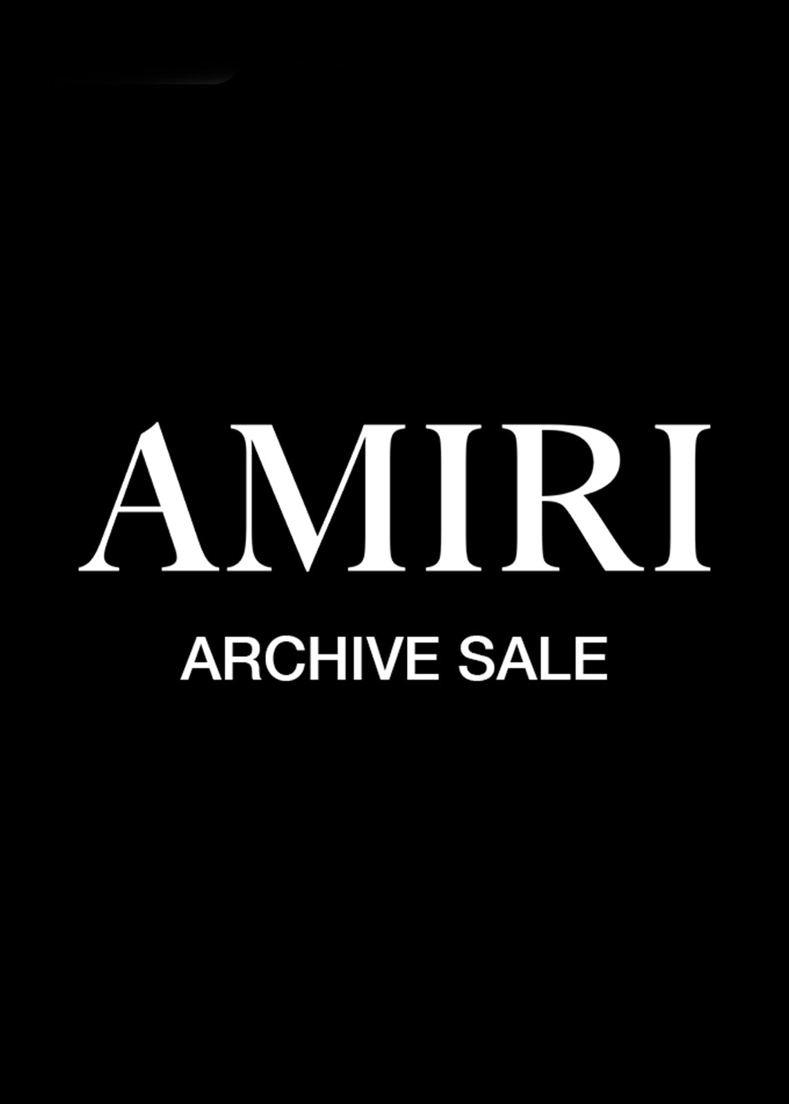 AMIRI, (Flagship) NY