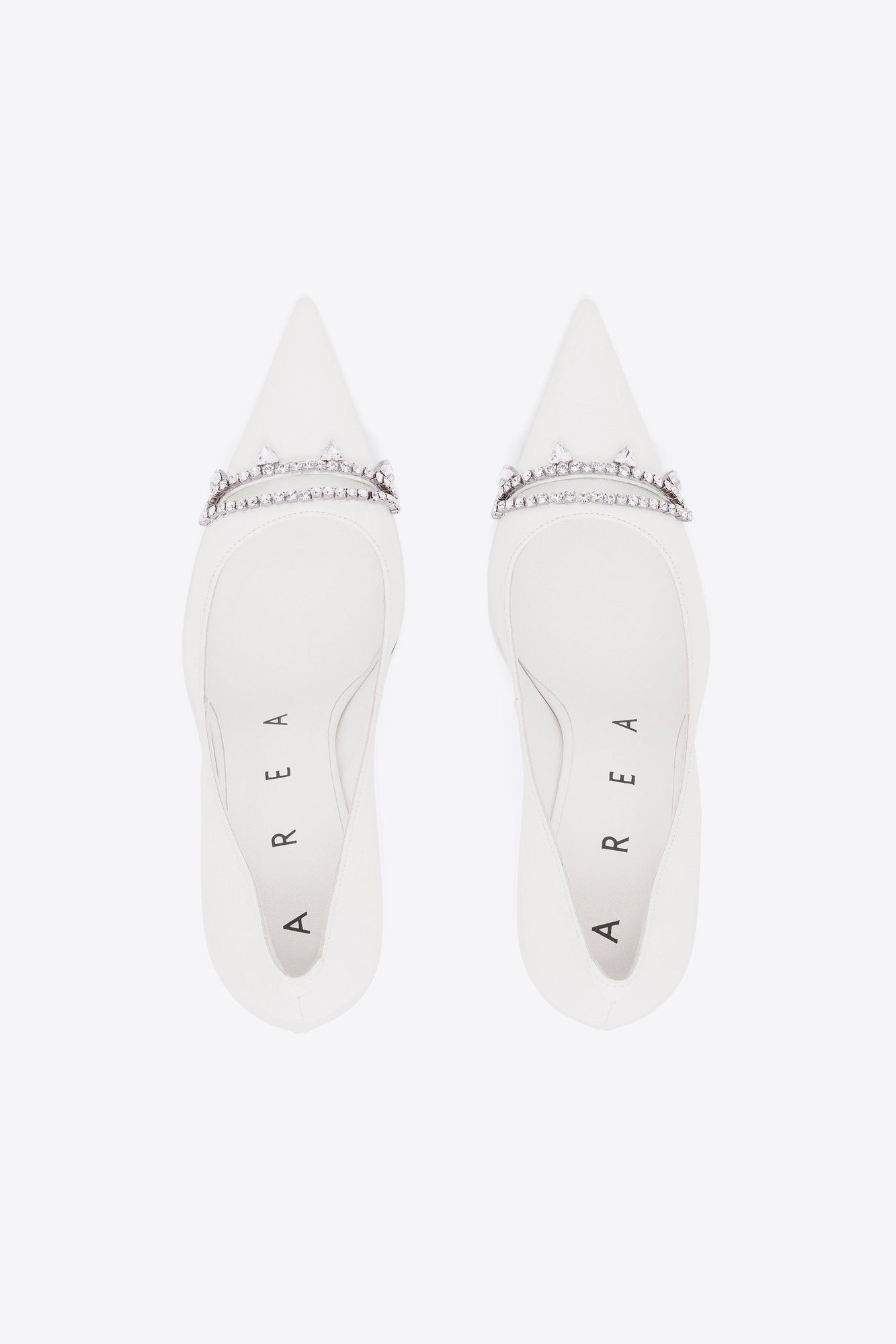 Crystal Slit Pump | White