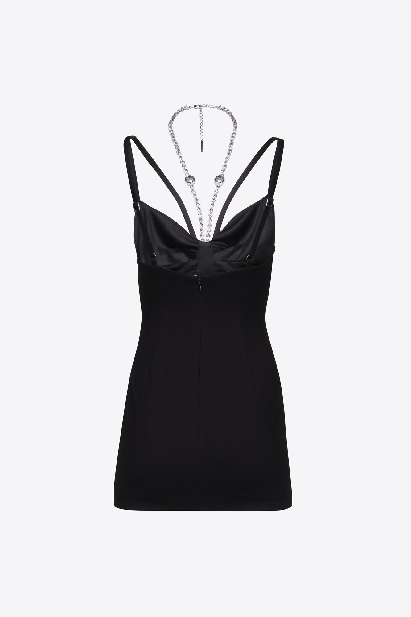 Butterfly Cutout Mini Dress | Black