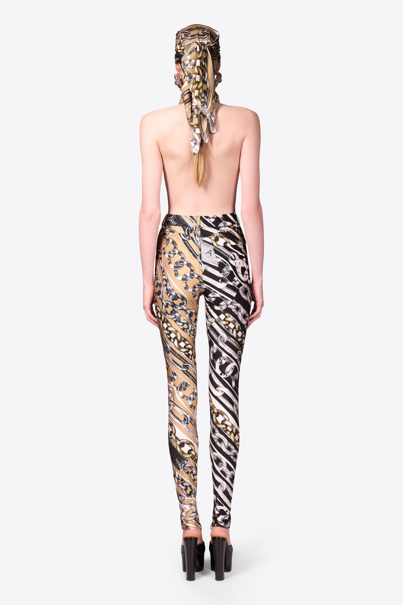 Chain Printed Legging | Multi