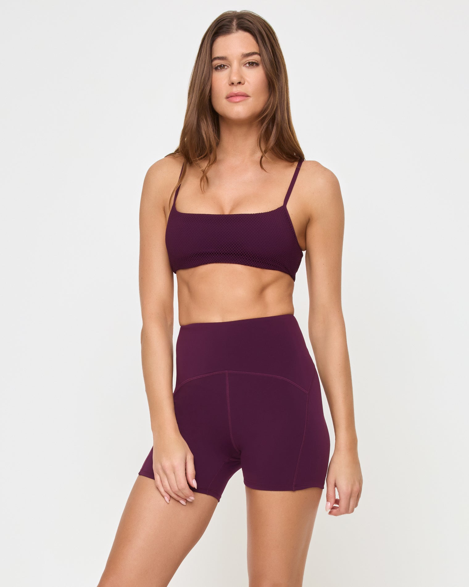 En Pointe Short | Plum