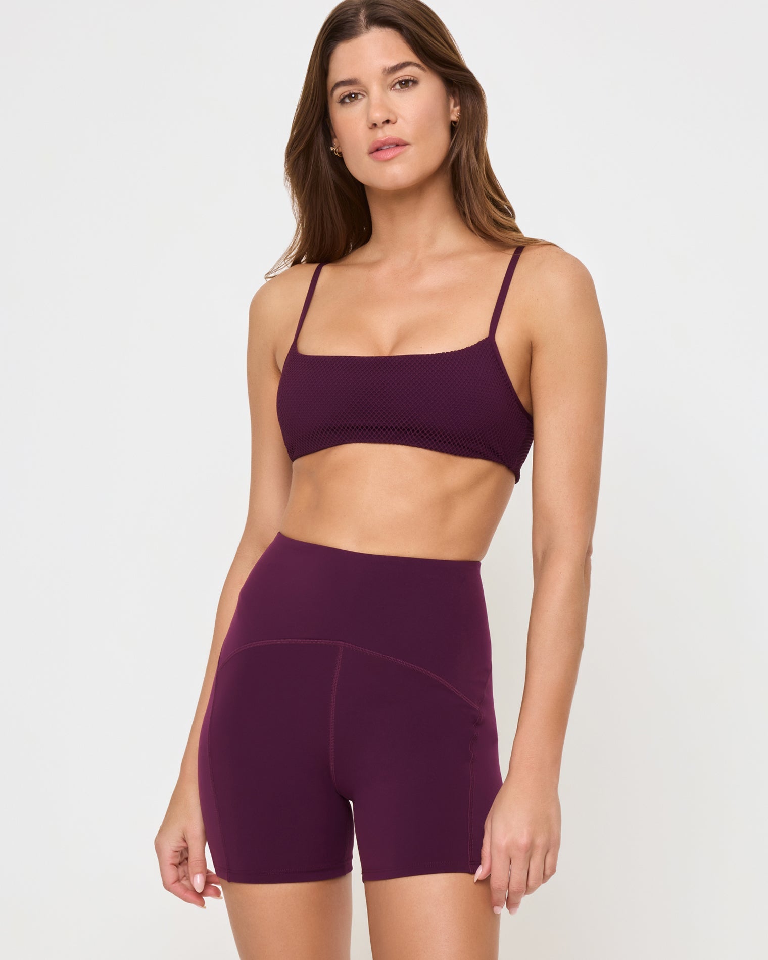 En Pointe Short | Plum