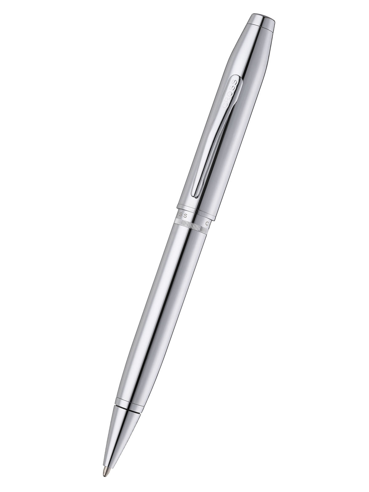 Cross Foundry Polished Chrome  Ballpoint Pen