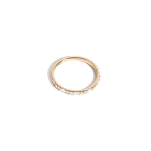 Mixed Cut Diamond Ring 14K 18K Yellow Gold